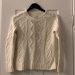 Jcrew Crewneck Beaded Sweater
